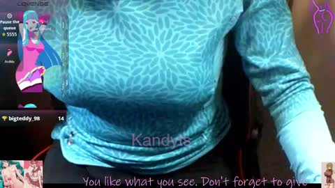 Snapshot of blkandy23 chatting on 4, 10, 2025 Kandyts online show from 4, 10, 2025