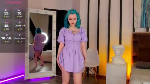 Snapshot of blue_nymph1 chatting on 6, 1, 2025 Alice online show from 6, 1, 2025
