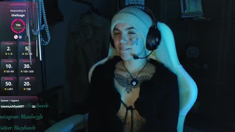 Blue online show from 21, 2, 2025