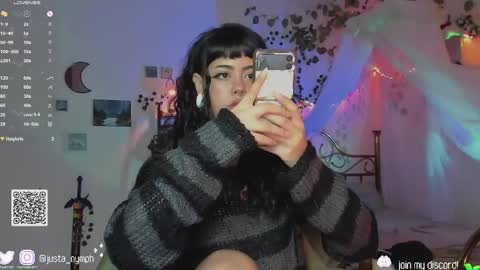   Im Nym  Justa nymph on twitter and IG online show from 6, 1, 2025