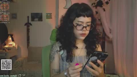   Im Nym  Justa nymph on twitter and IG online show from 11, 10, 2025