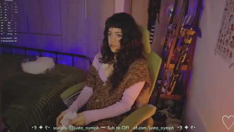   Im Nym  Justa nymph on twitter and IG online show from 12, 3, 2026