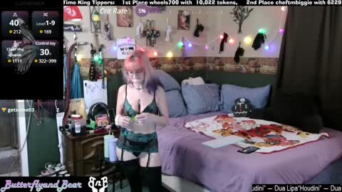 Butterfly and Bear online show from 12, 1, 2025