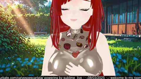 Snapshot of calypsoescarlata chatting on 8, 3, 2025 calypsoescarlata online show from 8, 3, 2025