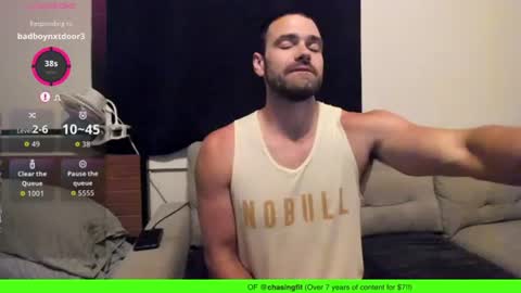 Snapshot of chasemason20 chatting on 30, 6, 2026 Onlyfans chasingfit Instagram the arguer Twitter chasingfitOF online show from 30, 6, 2026
