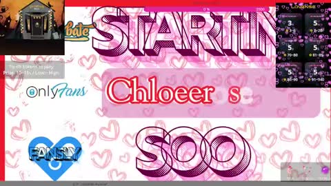ChloeeRose online show from 12, 9, 2025