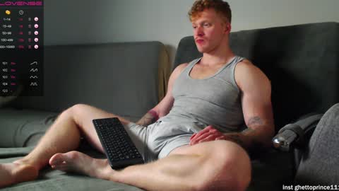 Snapshot of chris_boy37 chatting on 25, 1, 2025 redhead thief of sausages and hearts online show from 25, 1, 2025