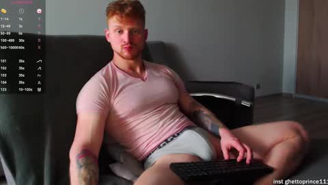 Snapshot of chris_boy37 chatting on 4, 3, 2025 redhead thief of sausages and hearts online show from 4, 3, 2025