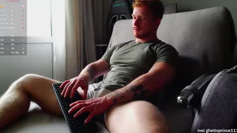 Snapshot of chris_boy37 chatting on 15, 9, 2025 redhead thief of sausages and hearts online show from 15, 9, 2025