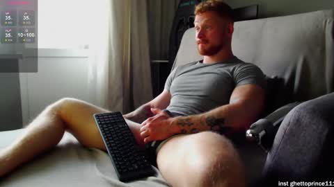 Snapshot of chris_boy37 chatting on 14, 10, 2025 redhead thief of sausages and hearts online show from 14, 10, 2025