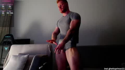 Snapshot of chris_boy37 chatting on 25, 10, 2025 redhead thief of sausages and hearts online show from 25, 10, 2025