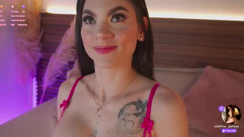 Snapshot of cinthia_jones2 chatting on 7, 1, 2026 Cinthia online show from 7, 1, 2026