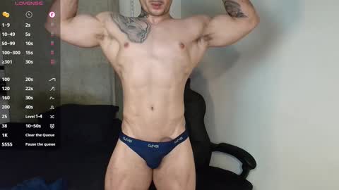 colombianmuscle8 online show from 20, 2, 2026
