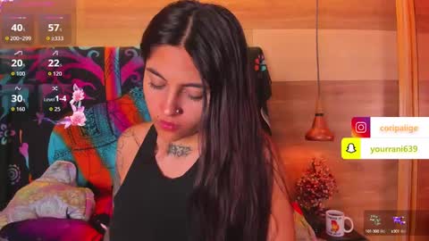 Snapshot of cori_paige chatting on 7, 10, 2025 Cori online show from 7, 10, 2025