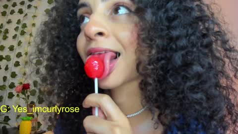 Snapshot of curlyrose_ chatting on 22, 1, 2025 Rose online show from 22, 1, 2025