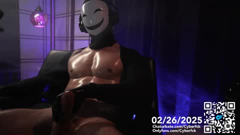 Snapshot of cyberfck chatting on 27, 2, 2025 cyberfck online show from 27, 2, 2025