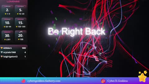 Lily Goddess online show from 26, 1, 2025