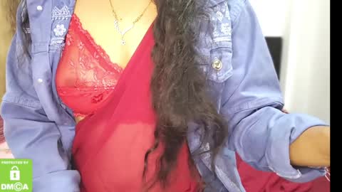 Snapshot of desicoupleshow chatting on 2, 1, 2025 Eva and Adam online show from 2, 1, 2025