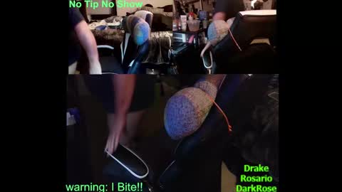 Drake D Vamp aka Drake DarkRose online show from 12, 1, 2025