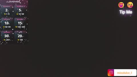 Dulce online show from 1, 10, 2025