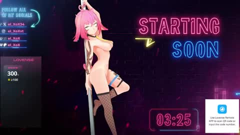 Snapshot of el_xox chatting on 8, 2, 2025 el XoX online show from 8, 2, 2025