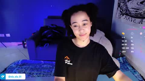 Snapshot of ela_0 chatting on 3, 12, 2024 Ela Help me reach 100 thumbs up online show from 3, 12, 2024