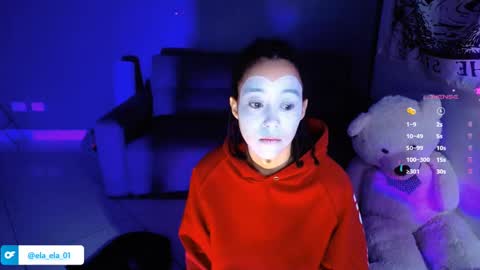 Snapshot of ela_0 chatting on 21, 12, 2024 Ela Help me reach 100 thumbs up online show from 21, 12, 2024