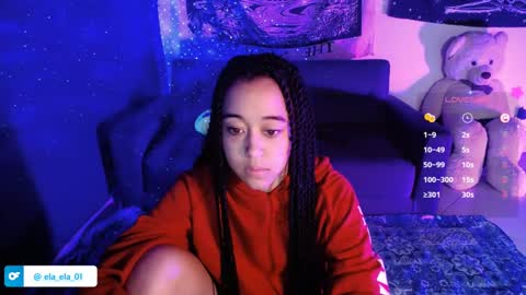 Snapshot of ela_0 chatting on 13, 1, 2025 Ela Help me reach 100 thumbs up online show from 13, 1, 2025