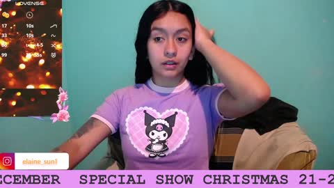 Snapshot of elaine_sun chatting on 18, 12, 2024 Elaine eli online show from 18, 12, 2024