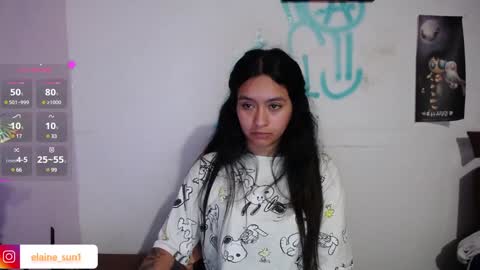 Snapshot of elaine_sun chatting on 14, 1, 2025 Elaine eli online show from 14, 1, 2025