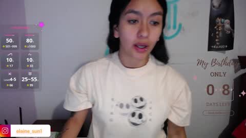 Snapshot of elaine_sun chatting on 19, 1, 2025 Elaine eli online show from 19, 1, 2025