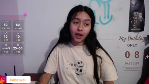 Snapshot of elaine_sun chatting on 19, 1, 2025 Elaine eli online show from 19, 1, 2025