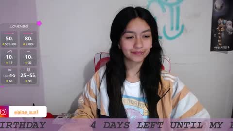 Snapshot of elaine_sun chatting on 22, 1, 2025 Elaine eli online show from 22, 1, 2025