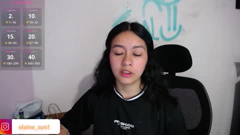 Snapshot of elaine_sun chatting on 10, 9, 2025 Elaine eli online show from 10, 9, 2025