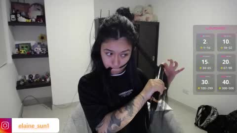 Snapshot of elaine_sun chatting on 25, 9, 2025 Elaine eli online show from 25, 9, 2025