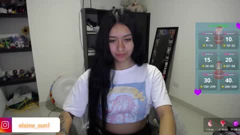 Snapshot of elaine_sun chatting on 28, 11, 2025 Elaine eli online show from 28, 11, 2025