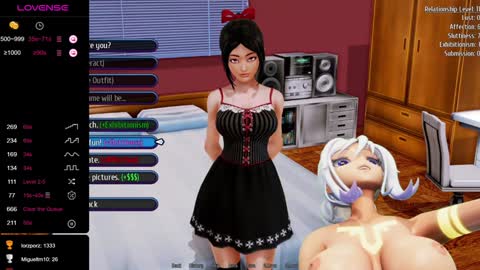 Snapshot of elfielovevt chatting on 1, 12, 2024 Elfie Love online show from 1, 12, 2024