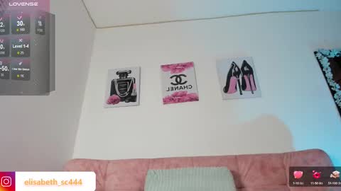 Snapshot of elisabeth_secret chatting on 22, 1, 2025 online show from 22, 1, 2025