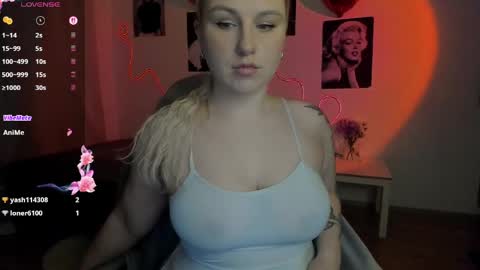 Snapshot of elly_blondy chatting on 10, 4, 2026 Elly online show from 10, 4, 2026