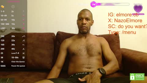 My name is Elmore. Please say hello I like to chat with you. If you have requests or dirty talk please use tip online show from 30, 12, 2024