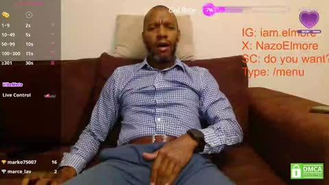 My name is Elmore. Please say hello I like to chat with you. If you have requests or dirty talk please use tip online show from 31, 1, 2025