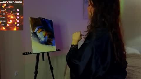 Snapshot of emilyart_ chatting on 14, 12, 2024 artist Emily online show from 14, 12, 2024