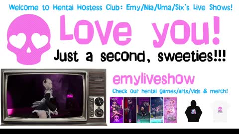 Snapshot of emyliveshow chatting on 17, 2, 2025 Hentai Hostess Club online show from 17, 2, 2025