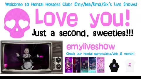 Snapshot of emyliveshow chatting on 17, 2, 2025 Hentai Hostess Club online show from 17, 2, 2025