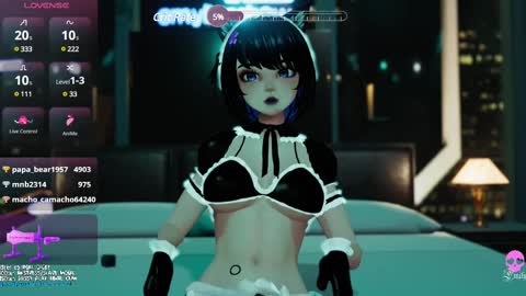 Snapshot of emyliveshow chatting on 18, 2, 2025 Hentai Hostess Club online show from 18, 2, 2025