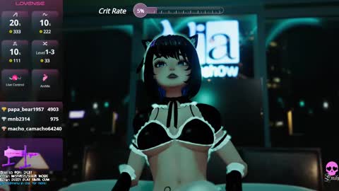 Snapshot of emyliveshow chatting on 18, 2, 2025 Hentai Hostess Club online show from 18, 2, 2025