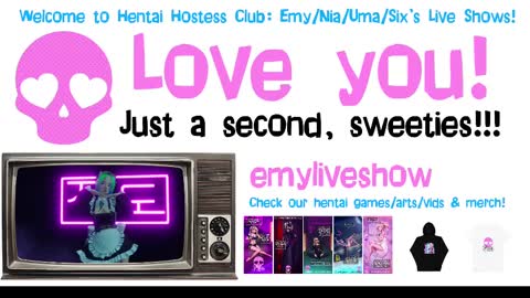 Snapshot of emyliveshow chatting on 23, 2, 2025 Hentai Hostess Club online show from 23, 2, 2025