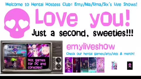 Snapshot of emyliveshow chatting on 3, 3, 2025 Hentai Hostess Club online show from 3, 3, 2025
