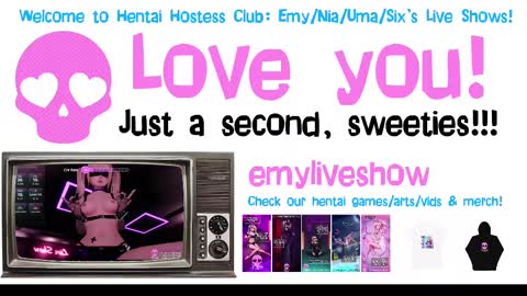 Snapshot of emyliveshow chatting on 5, 3, 2025 Hentai Hostess Club online show from 5, 3, 2025