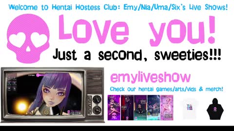 Snapshot of emyliveshow chatting on 7, 3, 2025 Hentai Hostess Club online show from 7, 3, 2025